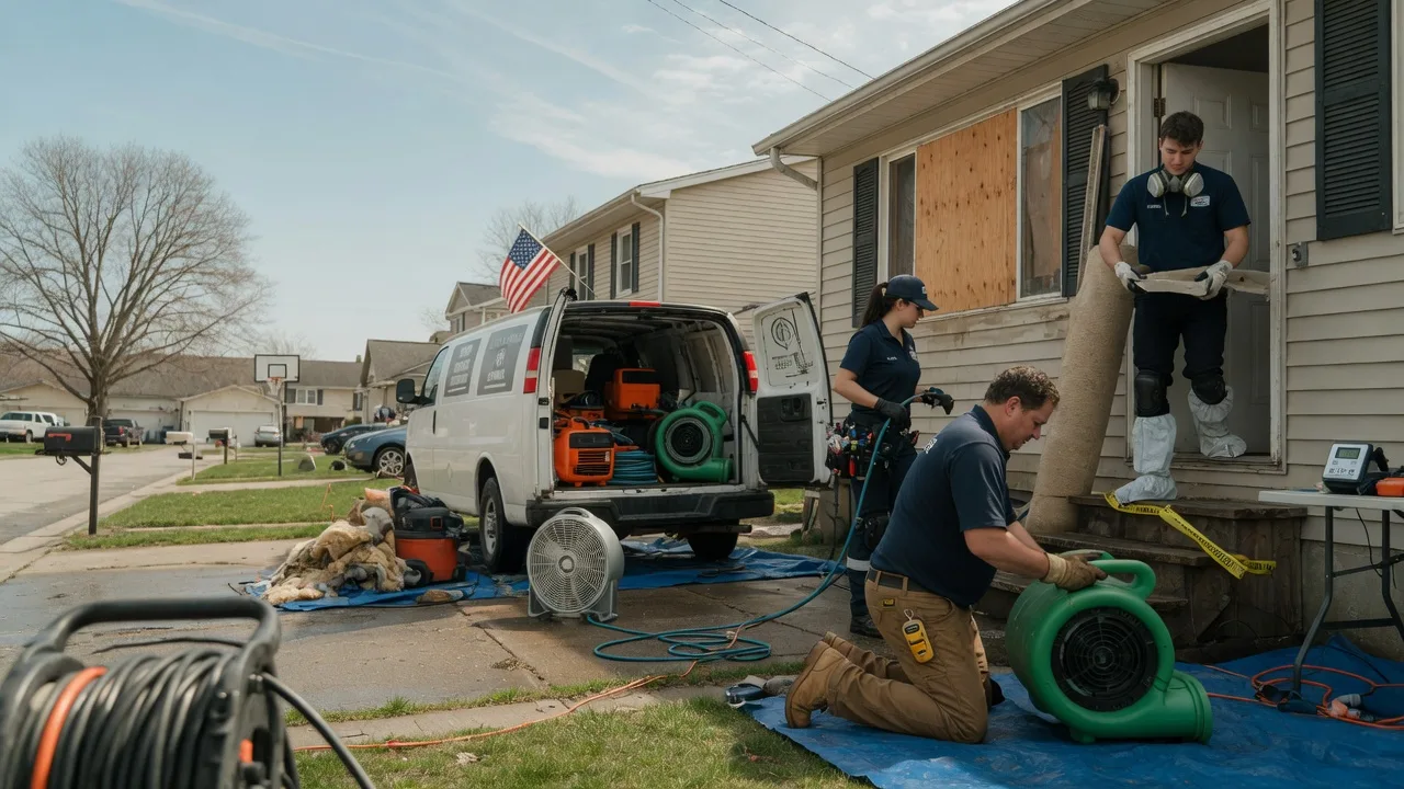 Water Damage Restoration in Hope, MN near me